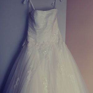 Pronovias White One Wedding Dress